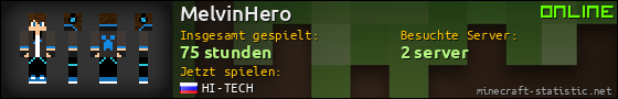 Benutzerleisten 560x90 für MelvinHero