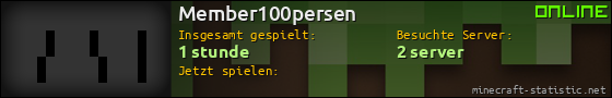 Benutzerleisten 560x90 für Member100persen