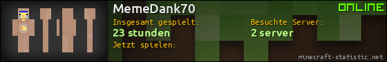 Benutzerleisten 560x90 für MemeDank70