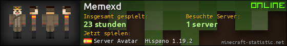Benutzerleisten 560x90 für Memexd