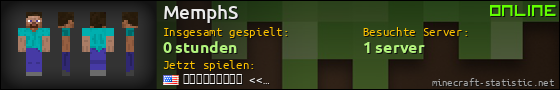 Benutzerleisten 560x90 für MemphS