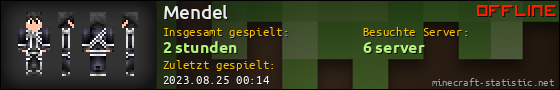 Benutzerleisten 560x90 für Mendel