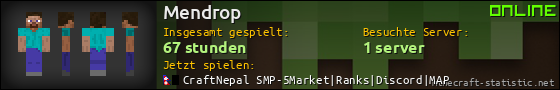 Benutzerleisten 560x90 für Mendrop