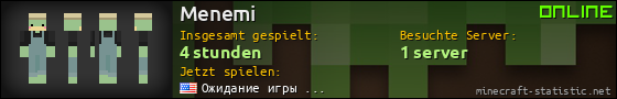 Benutzerleisten 560x90 für Menemi