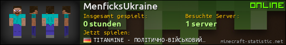 Benutzerleisten 560x90 für MenficksUkraine