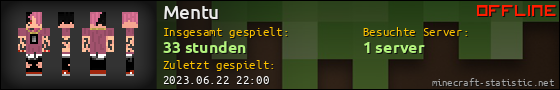 Benutzerleisten 560x90 für Mentu