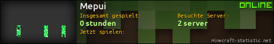 Benutzerleisten 560x90 für Mepui