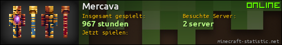 Benutzerleisten 560x90 für Mercava