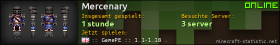 Benutzerleisten 560x90 für Mercenary