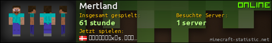 Benutzerleisten 560x90 für Mertland