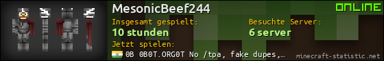 Benutzerleisten 560x90 für MesonicBeef244