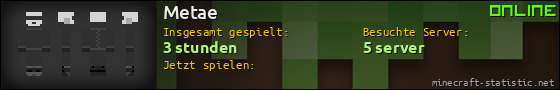 Benutzerleisten 560x90 für Metae
