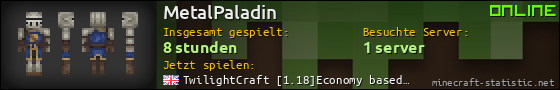 Benutzerleisten 560x90 für MetalPaladin