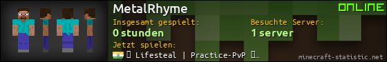 Benutzerleisten 560x90 für MetalRhyme