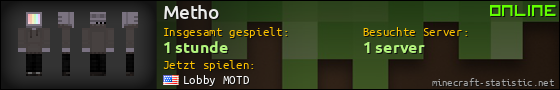 Benutzerleisten 560x90 für Metho