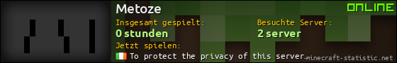 Benutzerleisten 560x90 für Metoze