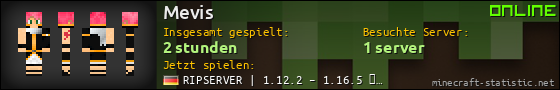 Benutzerleisten 560x90 für Mevis