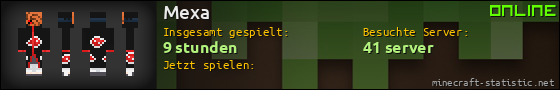 Benutzerleisten 560x90 für Mexa