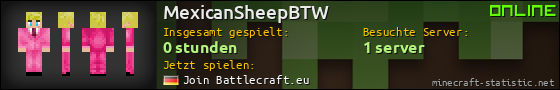 Benutzerleisten 560x90 für MexicanSheepBTW