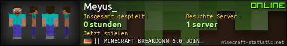 Benutzerleisten 560x90 für Meyus_