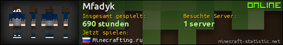 Benutzerleisten 560x90 für Mfadyk