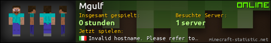Benutzerleisten 560x90 für Mgulf