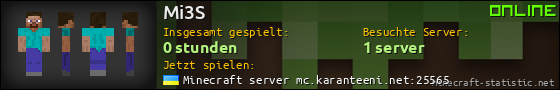 Benutzerleisten 560x90 für Mi3S