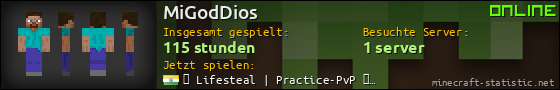 Benutzerleisten 560x90 für MiGodDios