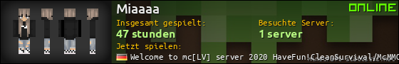 Benutzerleisten 560x90 für Miaaaa