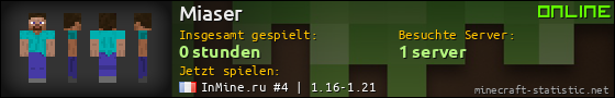 Benutzerleisten 560x90 für Miaser