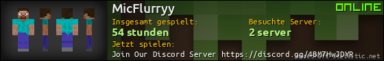Benutzerleisten 560x90 für MicFlurryy