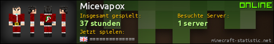Benutzerleisten 560x90 für Micevapox
