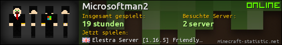Benutzerleisten 560x90 für Microsoftman2