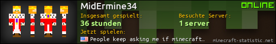 Benutzerleisten 560x90 für MidErmine34
