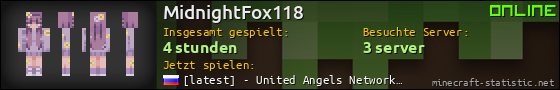 Benutzerleisten 560x90 für MidnightFox118