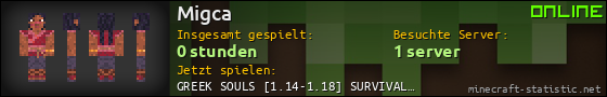Benutzerleisten 560x90 für Migca