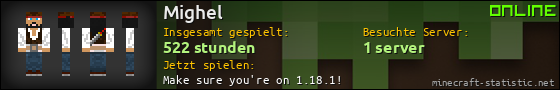 Benutzerleisten 560x90 für Mighel