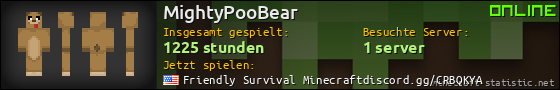 Benutzerleisten 560x90 für MightyPooBear