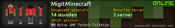 Benutzerleisten 560x90 für MigitMinecraft