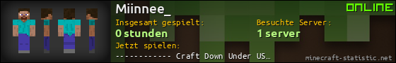 Benutzerleisten 560x90 für Miinnee_