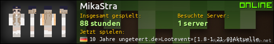 Benutzerleisten 560x90 für MikaStra