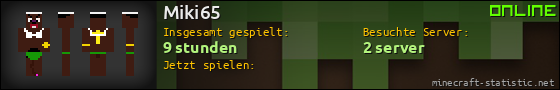 Benutzerleisten 560x90 für Miki65
