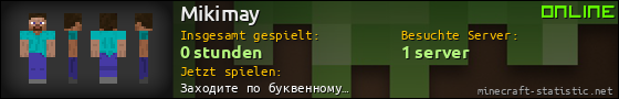 Benutzerleisten 560x90 für Mikimay