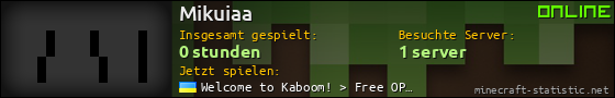 Benutzerleisten 560x90 für Mikuiaa