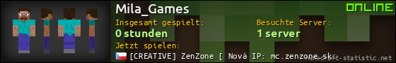 Benutzerleisten 560x90 für Mila_Games