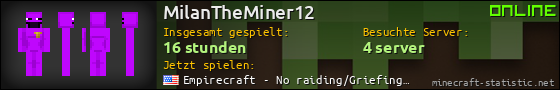 Benutzerleisten 560x90 für MilanTheMiner12