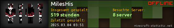 Benutzerleisten 560x90 für MilesHis