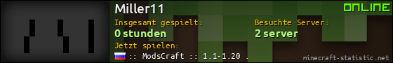Benutzerleisten 560x90 für Miller11