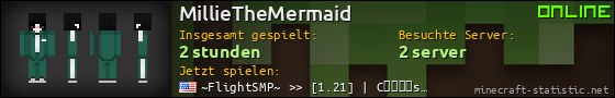 Benutzerleisten 560x90 für MillieTheMermaid