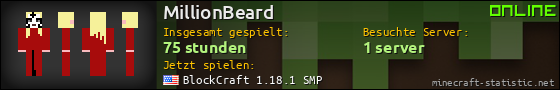 Benutzerleisten 560x90 für MillionBeard